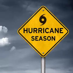 Image of sign that says hurricane season