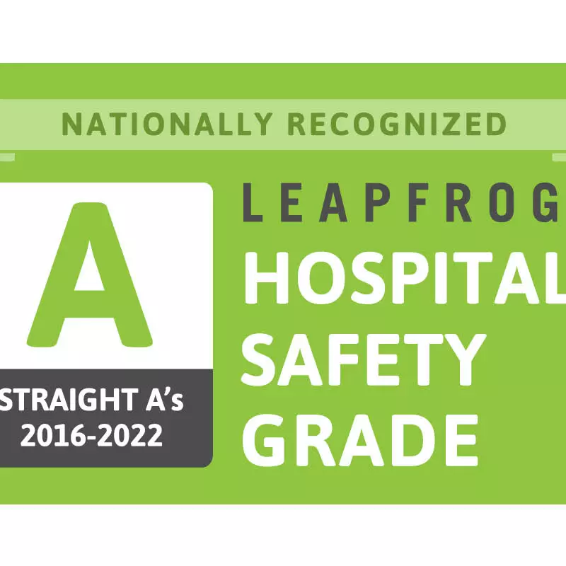 AdventHealth Celebrates 13 Straight "As" with The Leapfrog Group' Fall 2022 Hospital Safety Grade