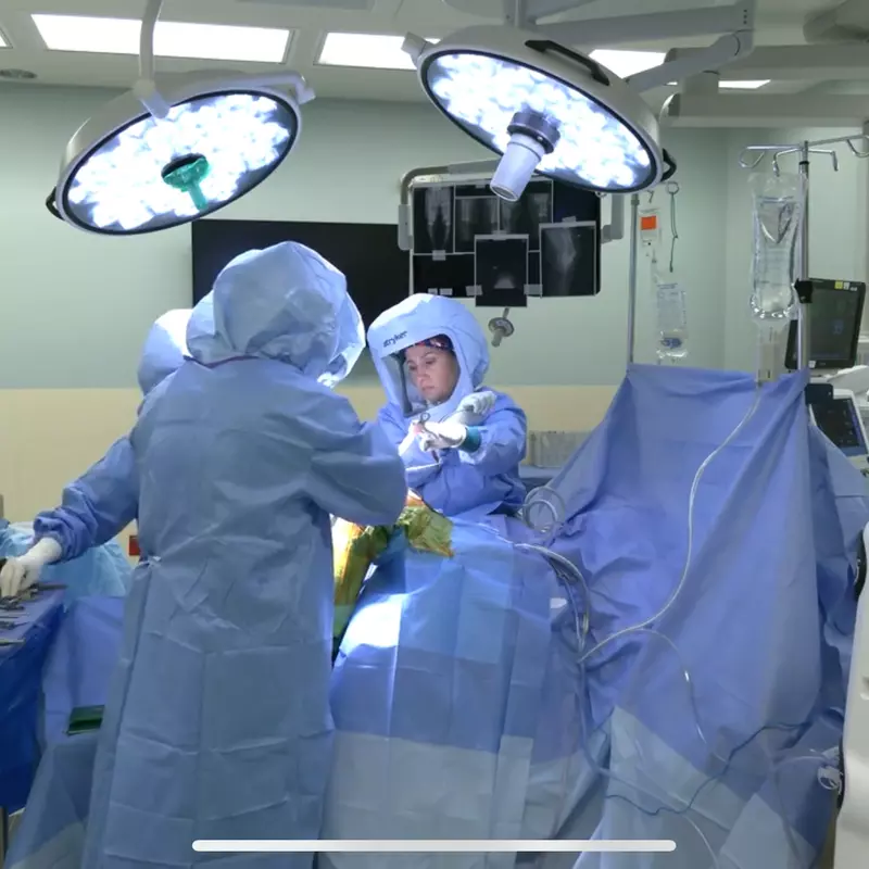 Dr. Brian Palumbo Performs Operation Walk USA Surgeries