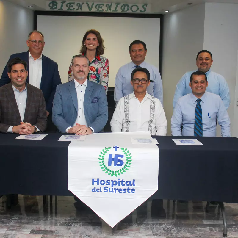Footprint signing in Mexico with Hospital del Sureste