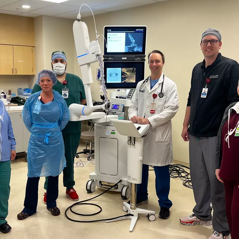 AdventHealth Waterman now performs robotic-assisted procedure for early lung cancer detection
