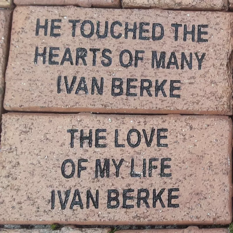 a photo of hospice brick pavers