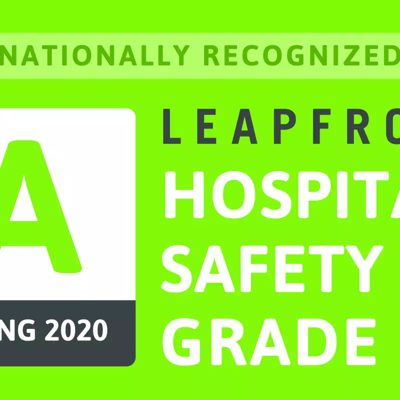 AdventHealth Hendersonville Nationally Recognized with an ‘A’ for the Spring 2020 Leapfrog Hospital Safety Grade