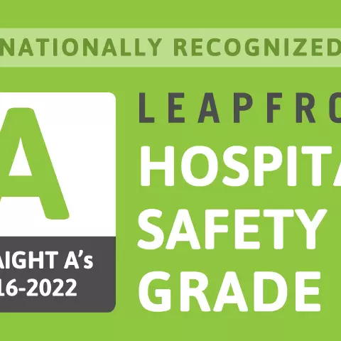 AdventHealth Hendersonville Nationally Recognized for 12 Straight “A’s” by the Leapfrog Hospital Safety Grade