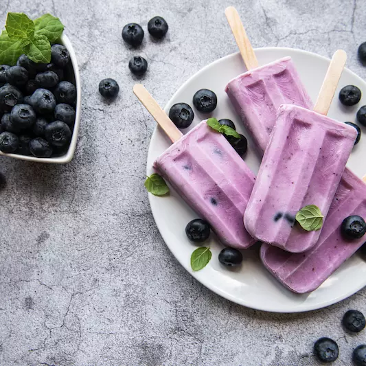 cool popsicles make a healthy summer treat