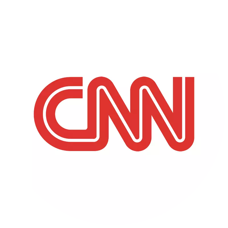 The CNN media broadcast logo