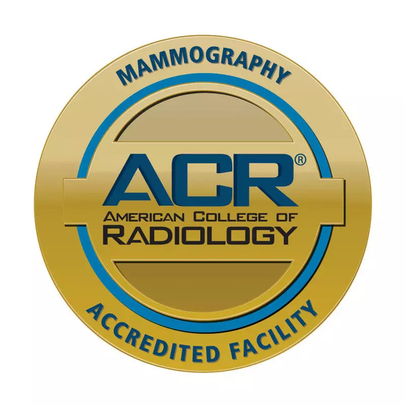 Mammography ACR Accredited Facility Logo