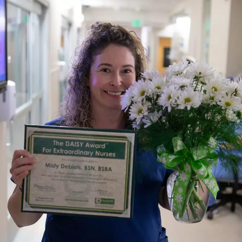 DAISY Award Winner Provides Positivity and Dependability to Emergency Department Team Members and Patients