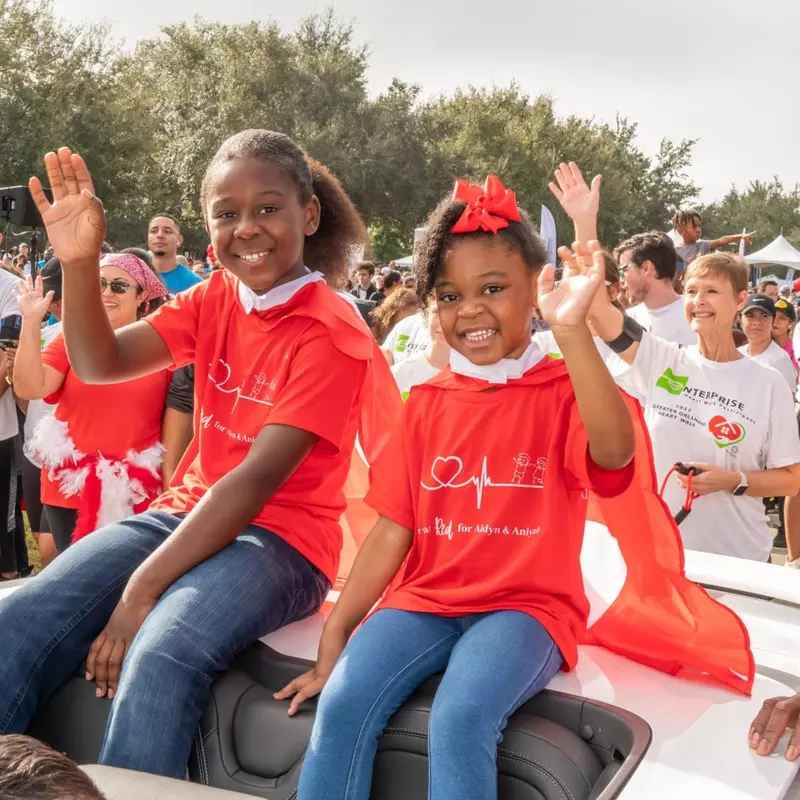 Hopes are the story of AdventHealth for Children patients Aidyn and Aniyah will spur advancing research and treatments for cardiovascular disease.