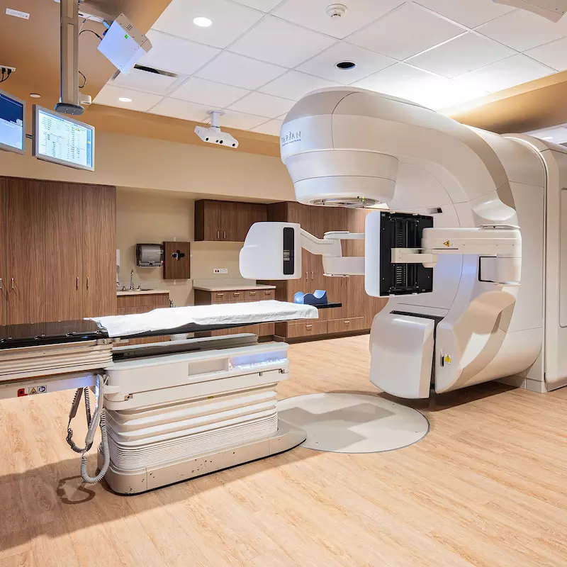 Radiology treatment room