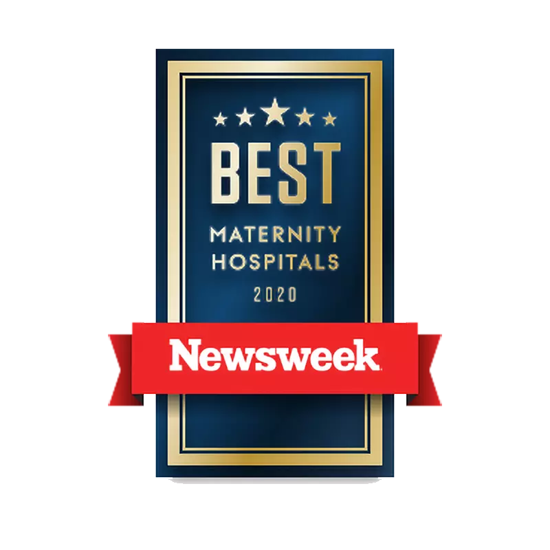 Award for Newsweek's Best Maternity Hospitals 2020.
