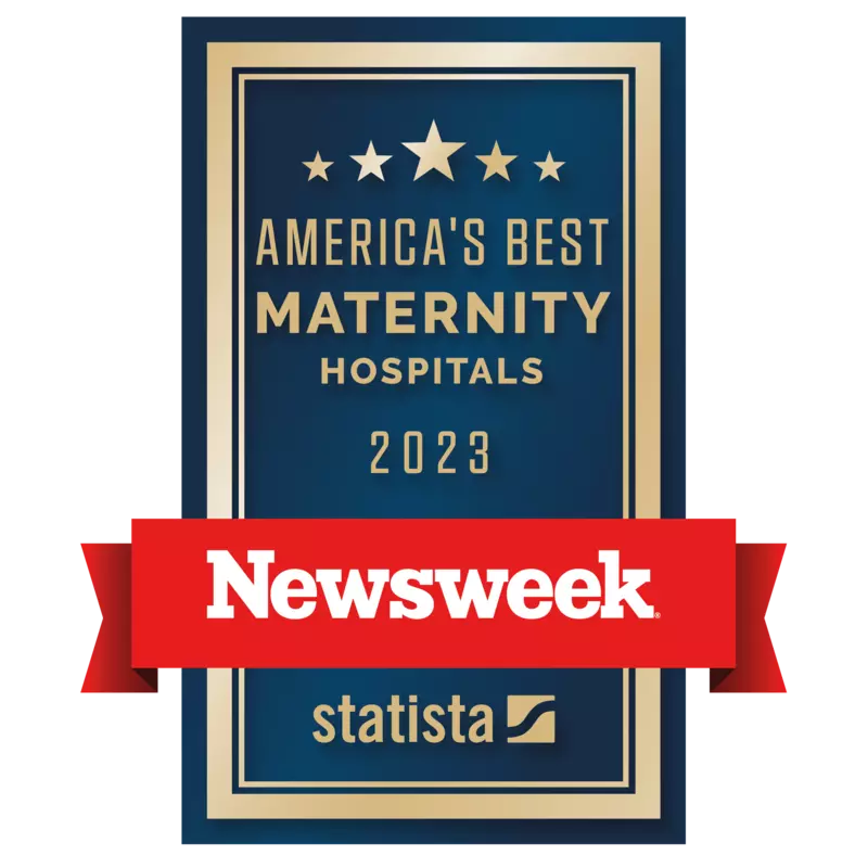AdventHealth Tampa is recognized as one of Newsweek's Best Maternity Hospitals for 2023.