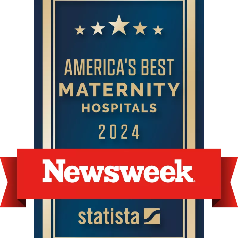 America's Best Maternity Hospitals 2024 Newsweek Statista logo