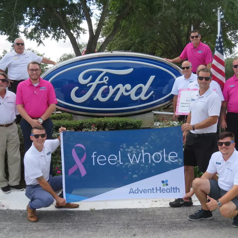 Palm Coast Ford Supports AdventHealth Palm Coast’s Efforts to Fight Breast Cancer
