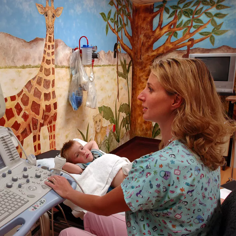 Each of our radiologists is qualified in pediatric radiology.