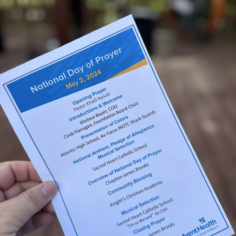 day of prayer program