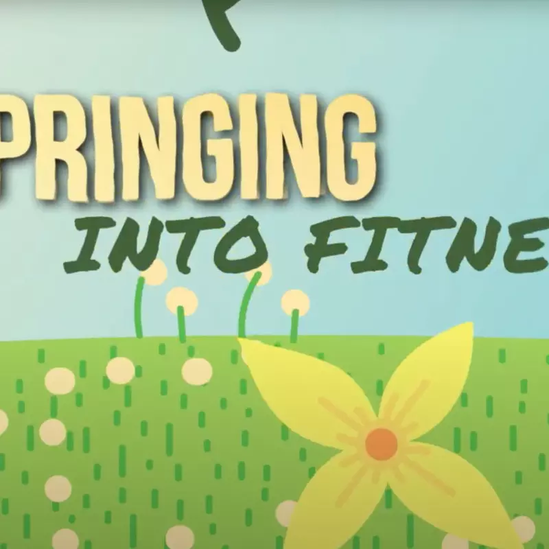 spring into fitness title screen