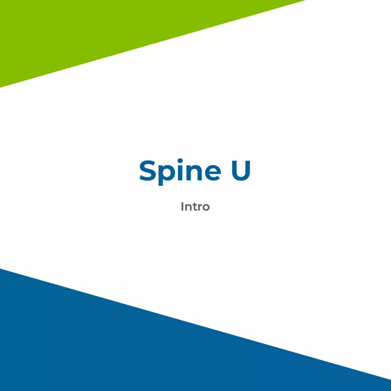 Spine U Video Thumbnail Image