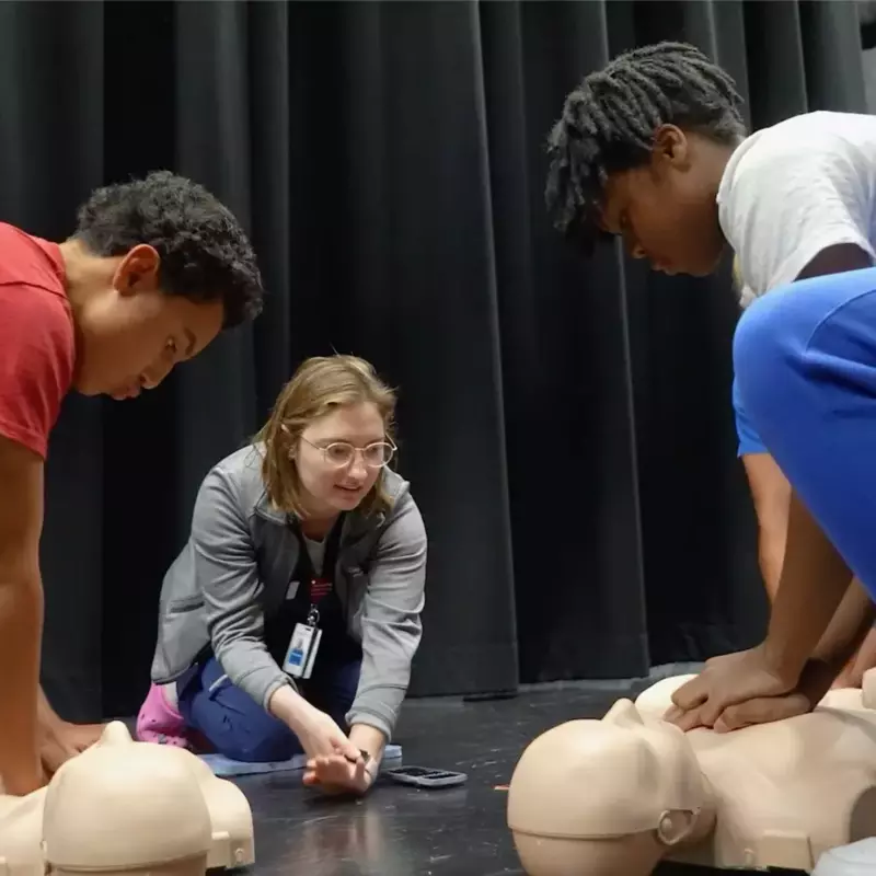 Seminole County students learn hands-only CPR