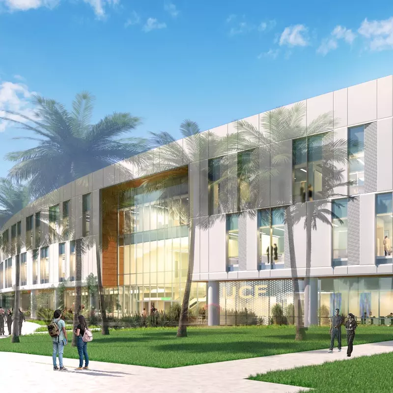 Rendering of the UCF's College of Nursing to fuel future of  whole-person care 