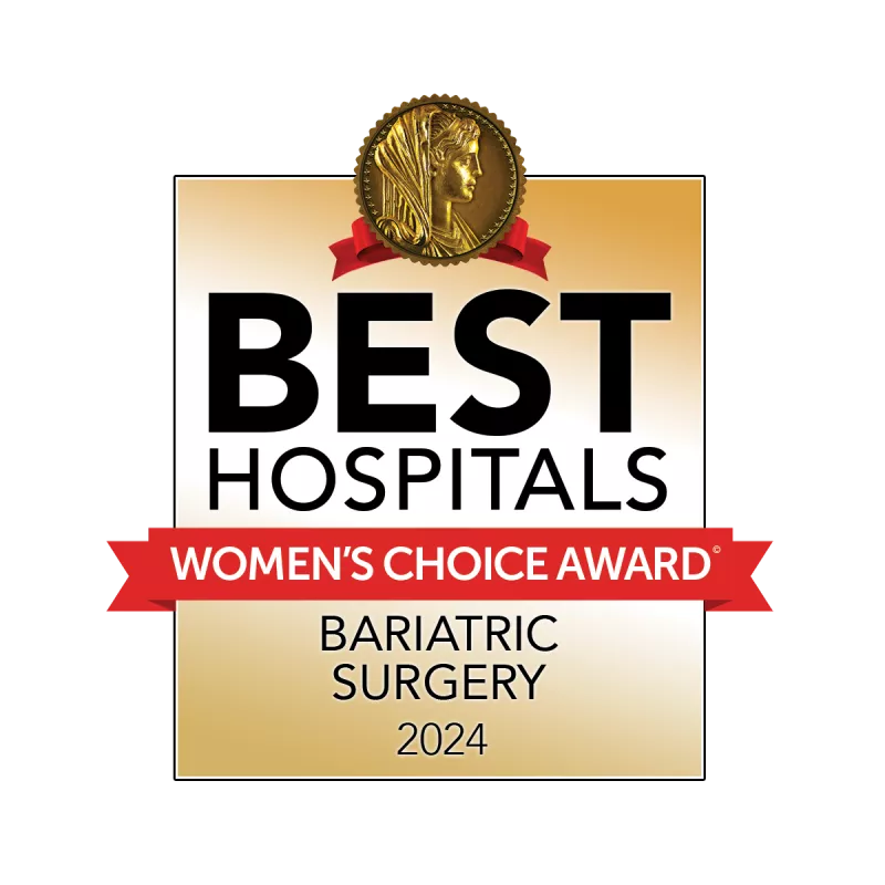  AdventHealth Carrollwood has been named as one of America’s Best Hospitals for Bariatric Surgery by the Women’s Choice Award®, one of America’s most trusted referral sources for the best in health care.