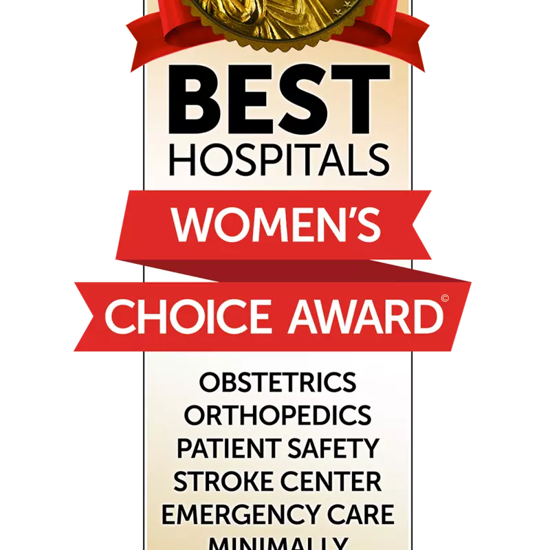 AdventHealth Wesley Chapel Womens Choice award logo 