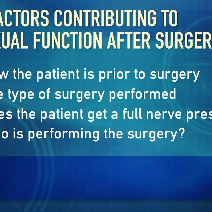 Sexual Function After Prostate Surgery | Patient Education | Global Robotics Institute |AdventHealth