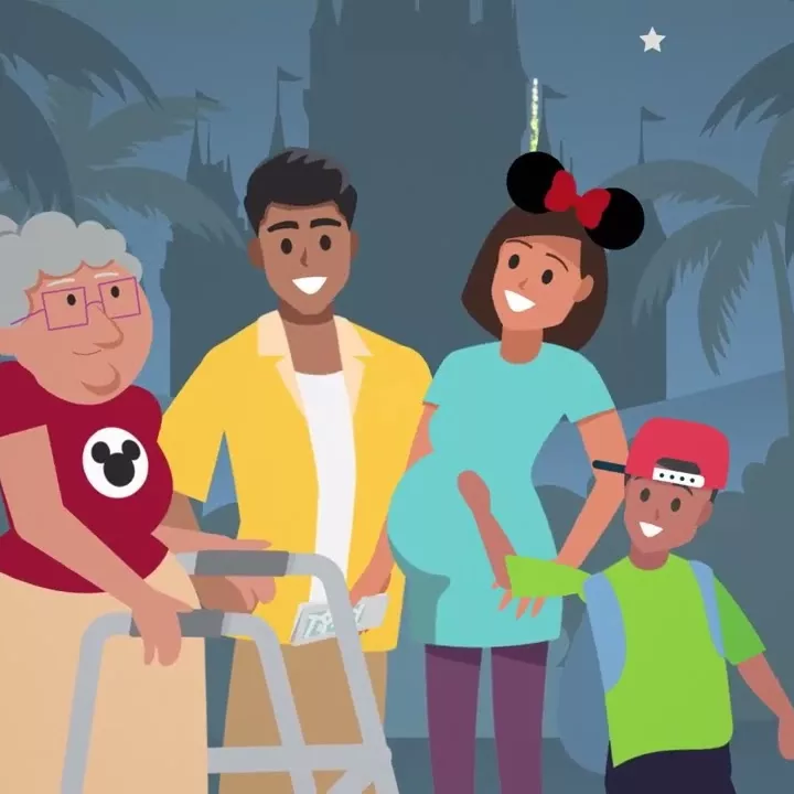 AdventHealth World of Wellness (animated) - The Johnson Family