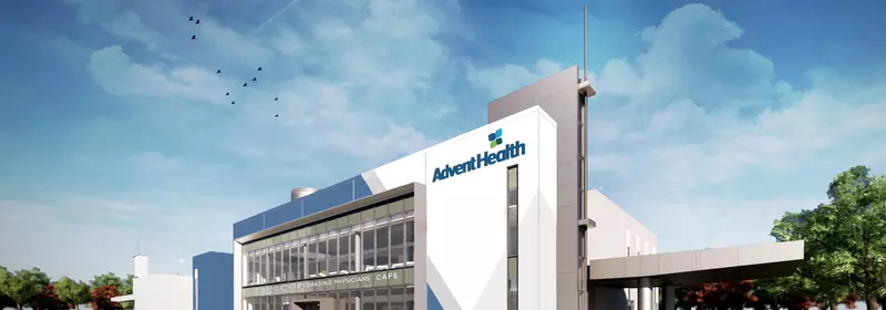 Render of AdventHealth Primary Care+ at Partin Settlement.