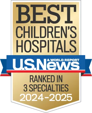 Best Children's Hospitals U.S. News & World Report Ranked in 3 Specialties 2024 - 2025