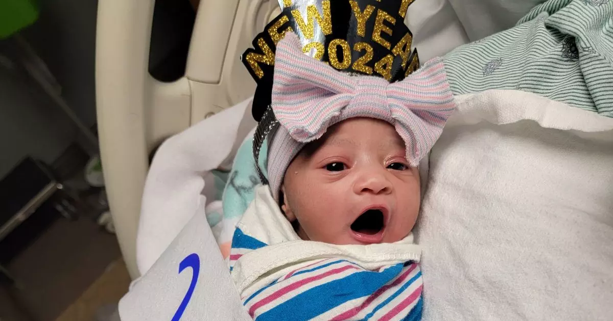 Avera McKennan Hospital welcomes first baby of 2024