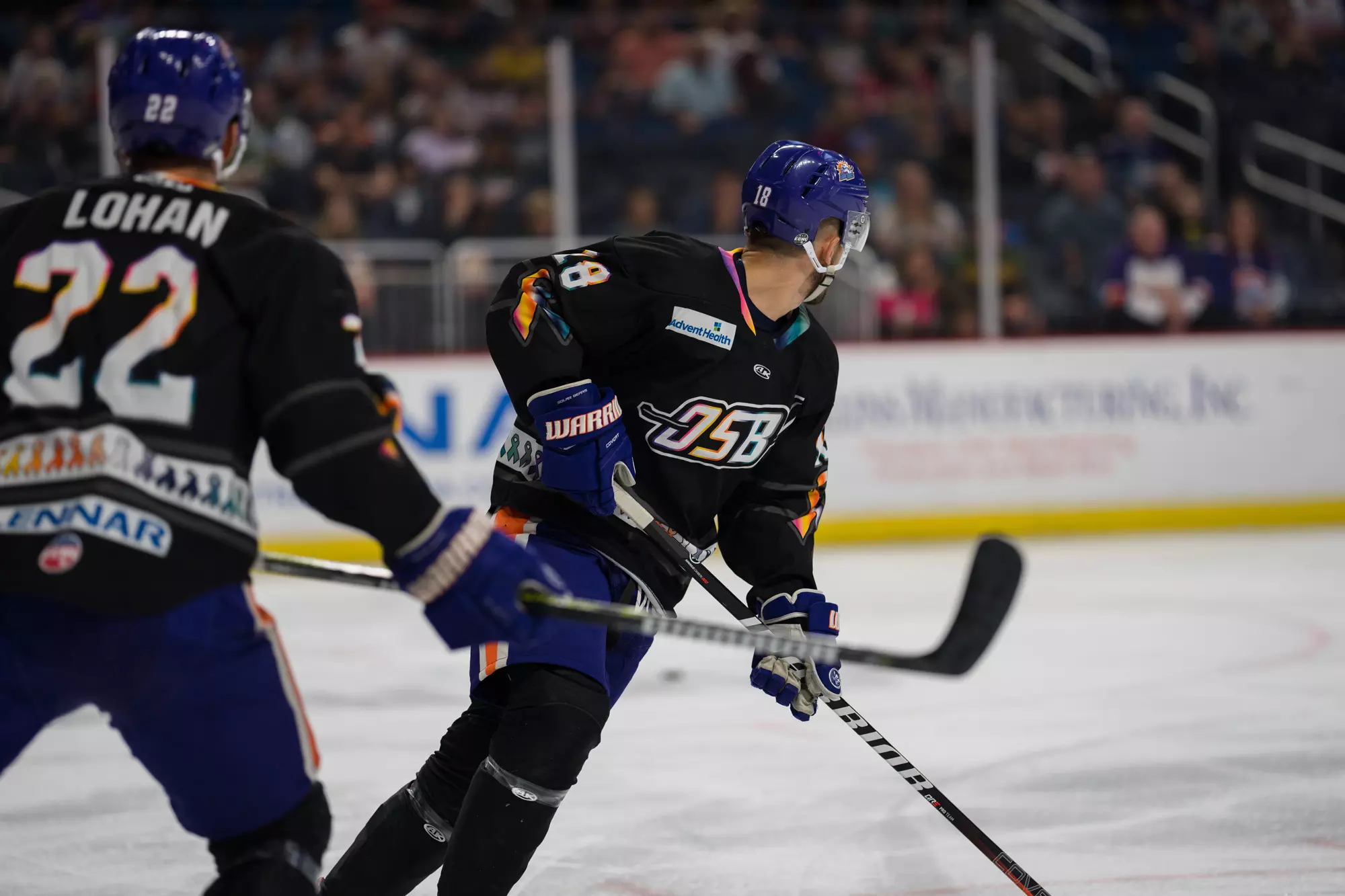 Orlando Solar Bears, AdventHealth Sports and Entertainment Partnerships