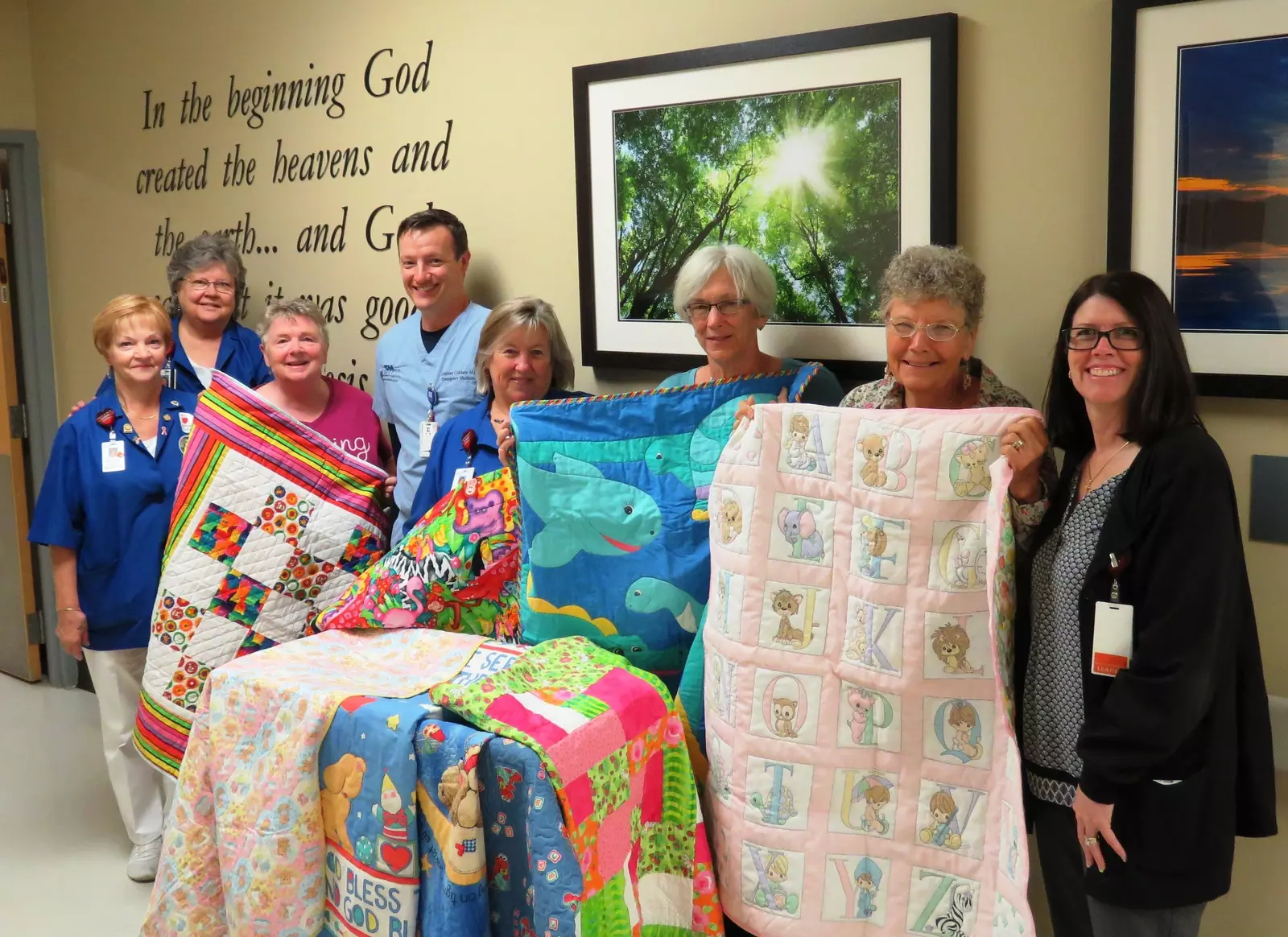 Local Group Donates Quilts