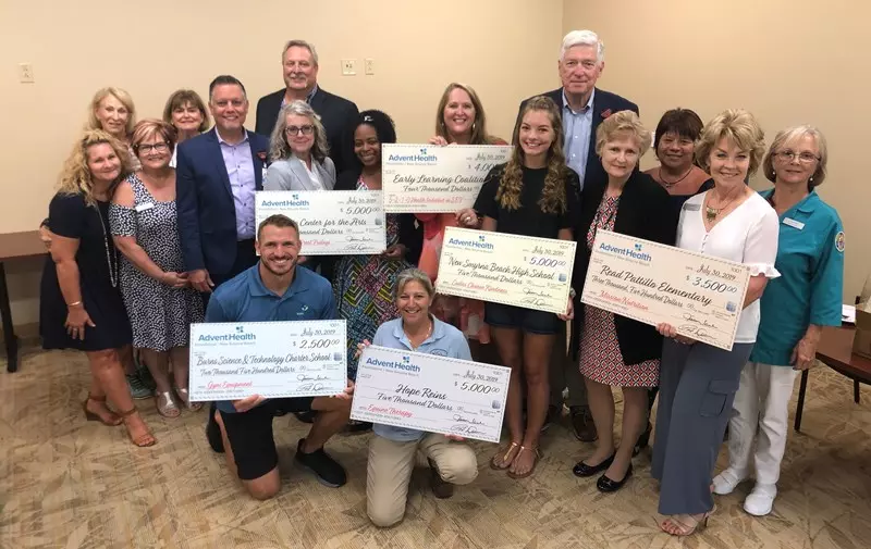 The AdventHealth New Smyrna Beach Foundation awarded local community groups with $25,000 in grants.