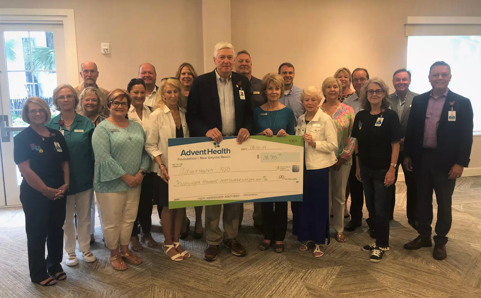 AdventHealth New Smyrna Beach Foundation Donates Nearly $40,000 to Hospital