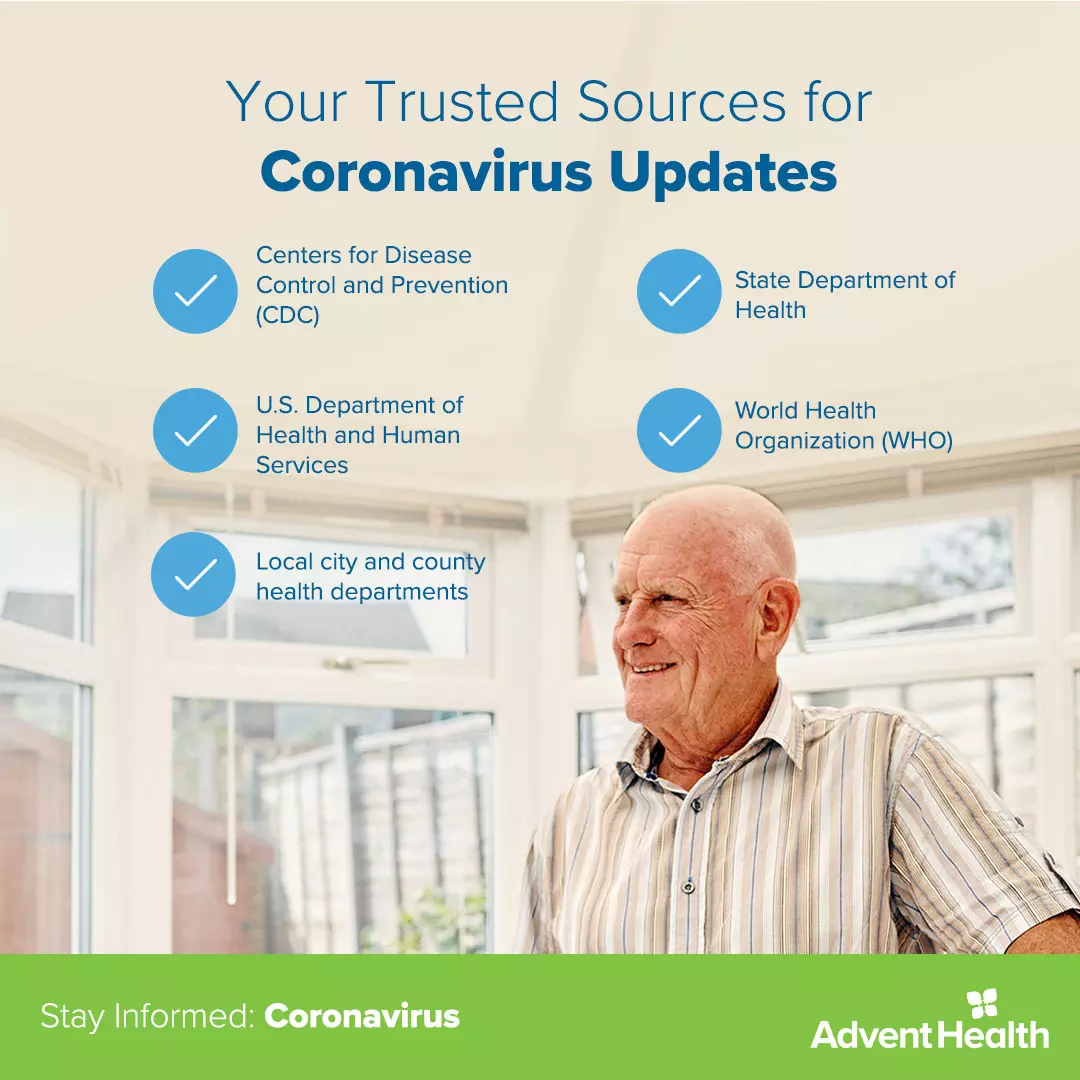 Infographic: Your Trusted Sources for Coronavirus Updates