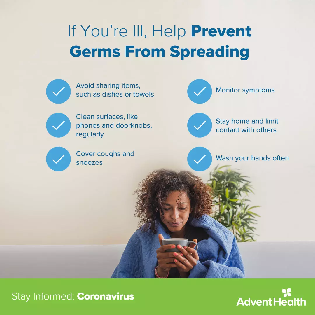 Infographic: If You're Ill, Help Prevent Germs From Spreading