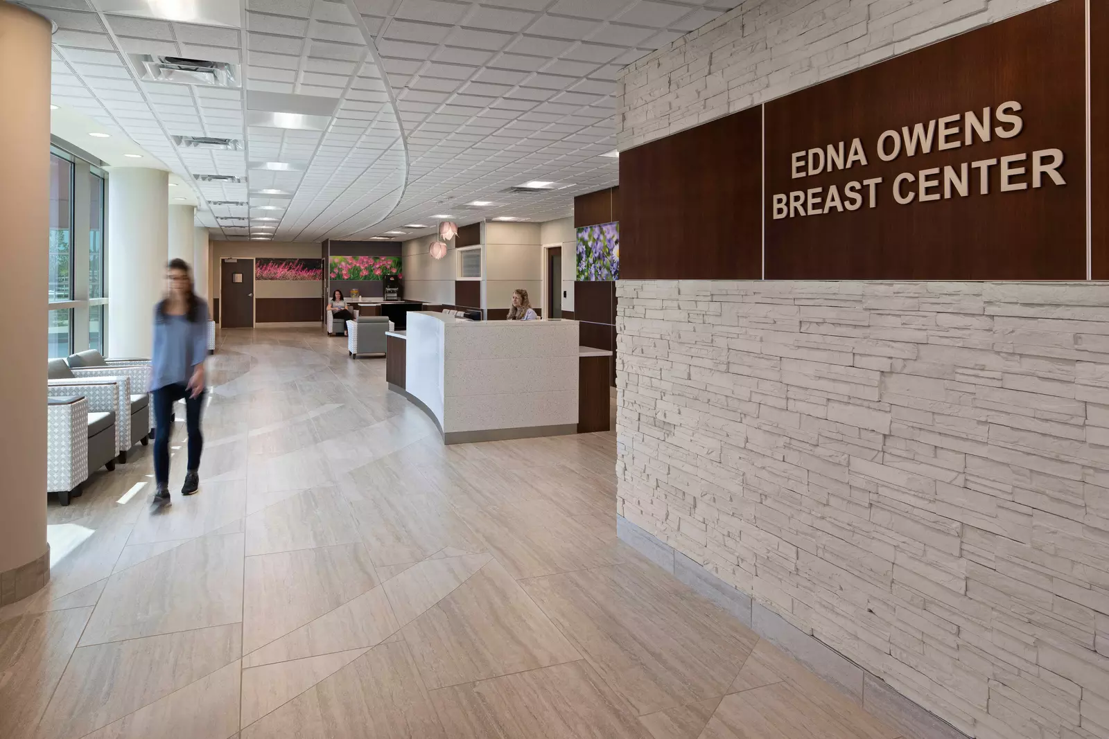 Edna Owens Breast Center Interior.