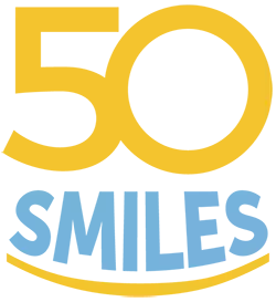 the 50 smiles logo