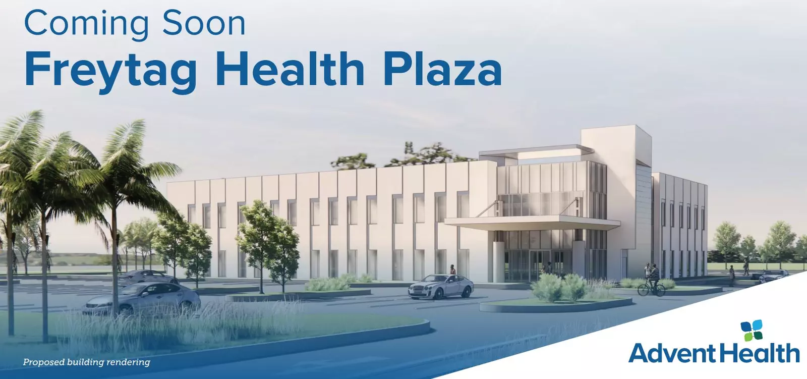 AdventHealth Palm Coast Freytag Health Plaza building rendering