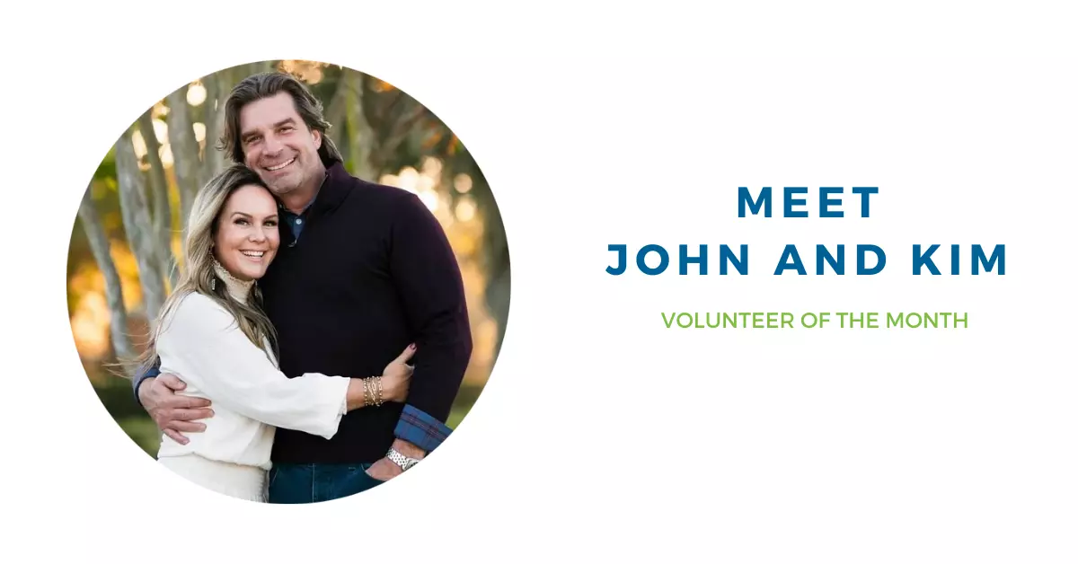 Volunteer couple, John and Kim Erhard
