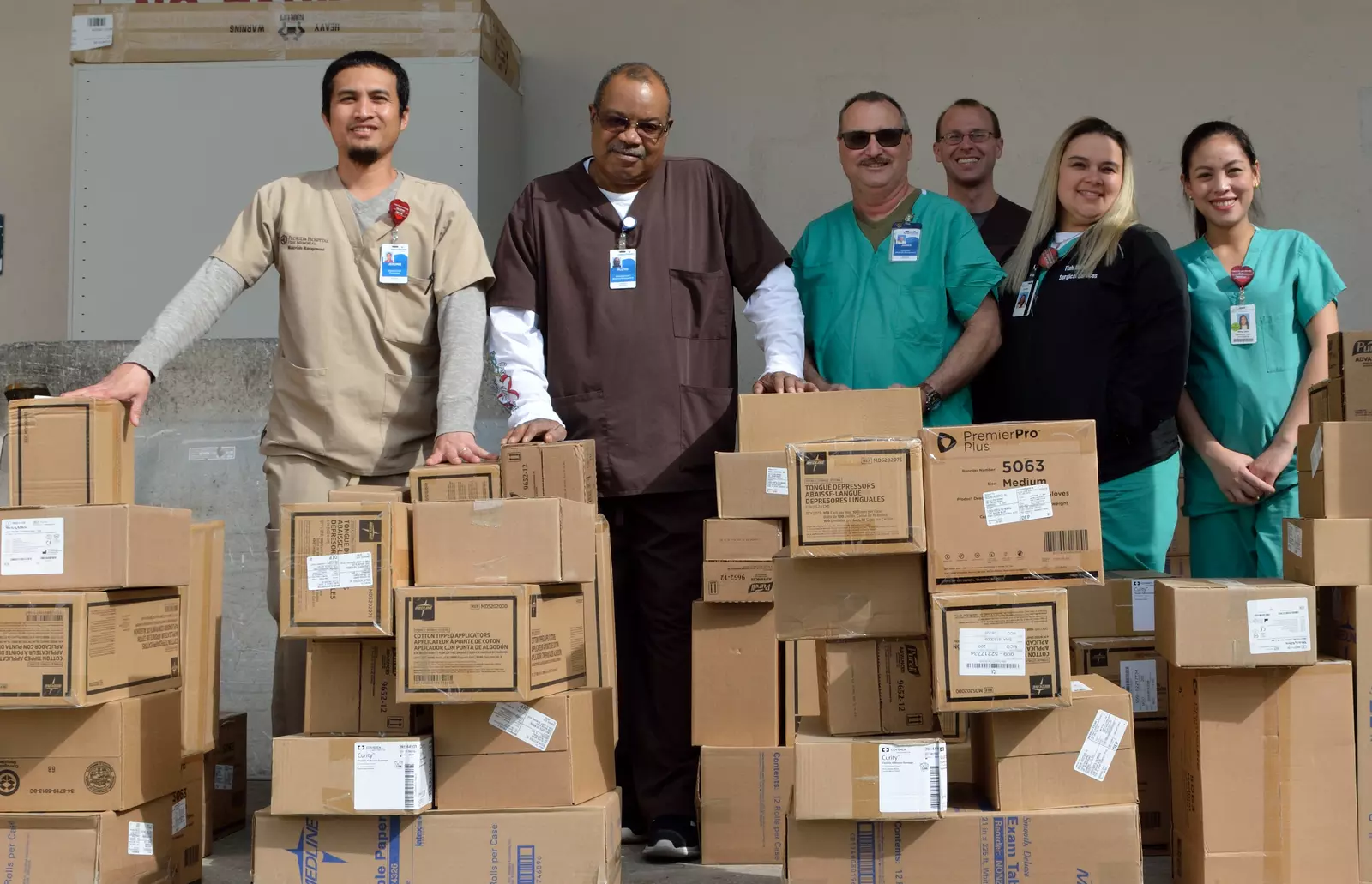 Clinic Supplies Donation to Local Schools