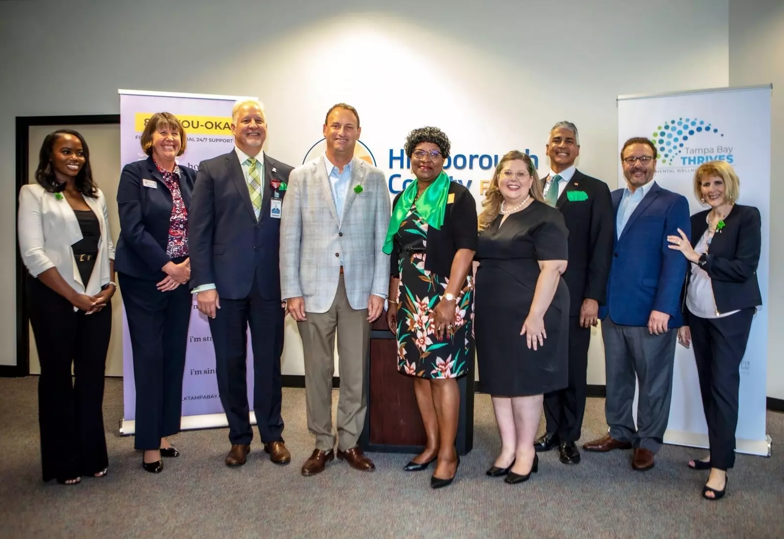 AdventHealth and community leaders with Tampa Bay Thrives
