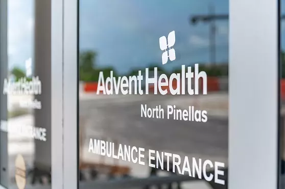 AdventHealth North Pinellas ER entrance 