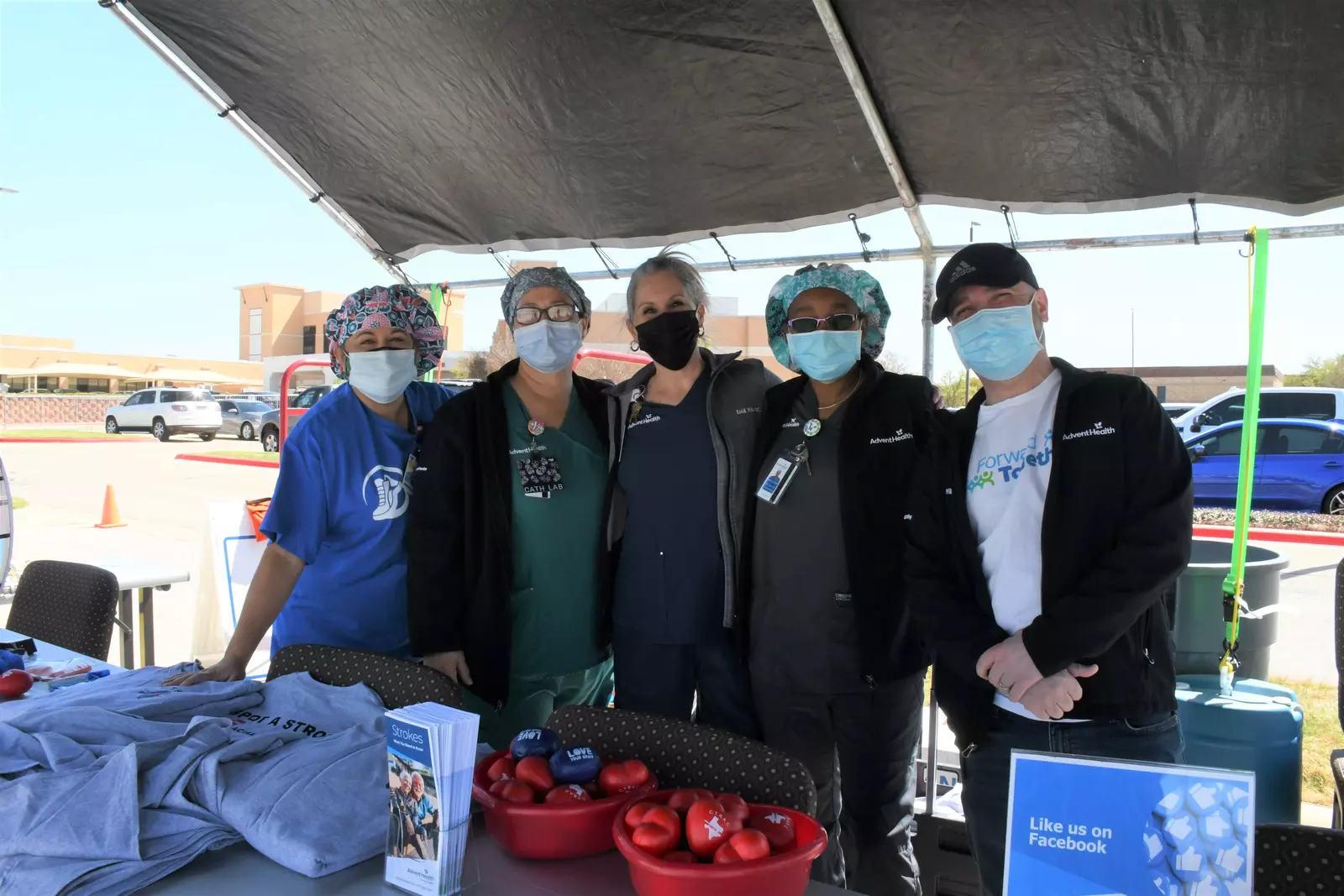 AdventHealth team members put their hearts into volunteer service year-round.