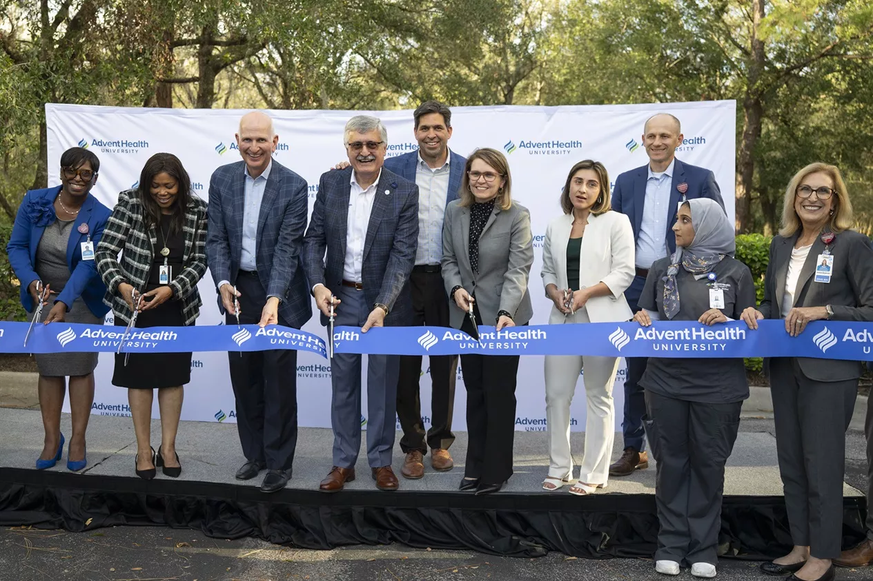 AdventHealth University Tampa held a Ribbon Cutting Ceremony