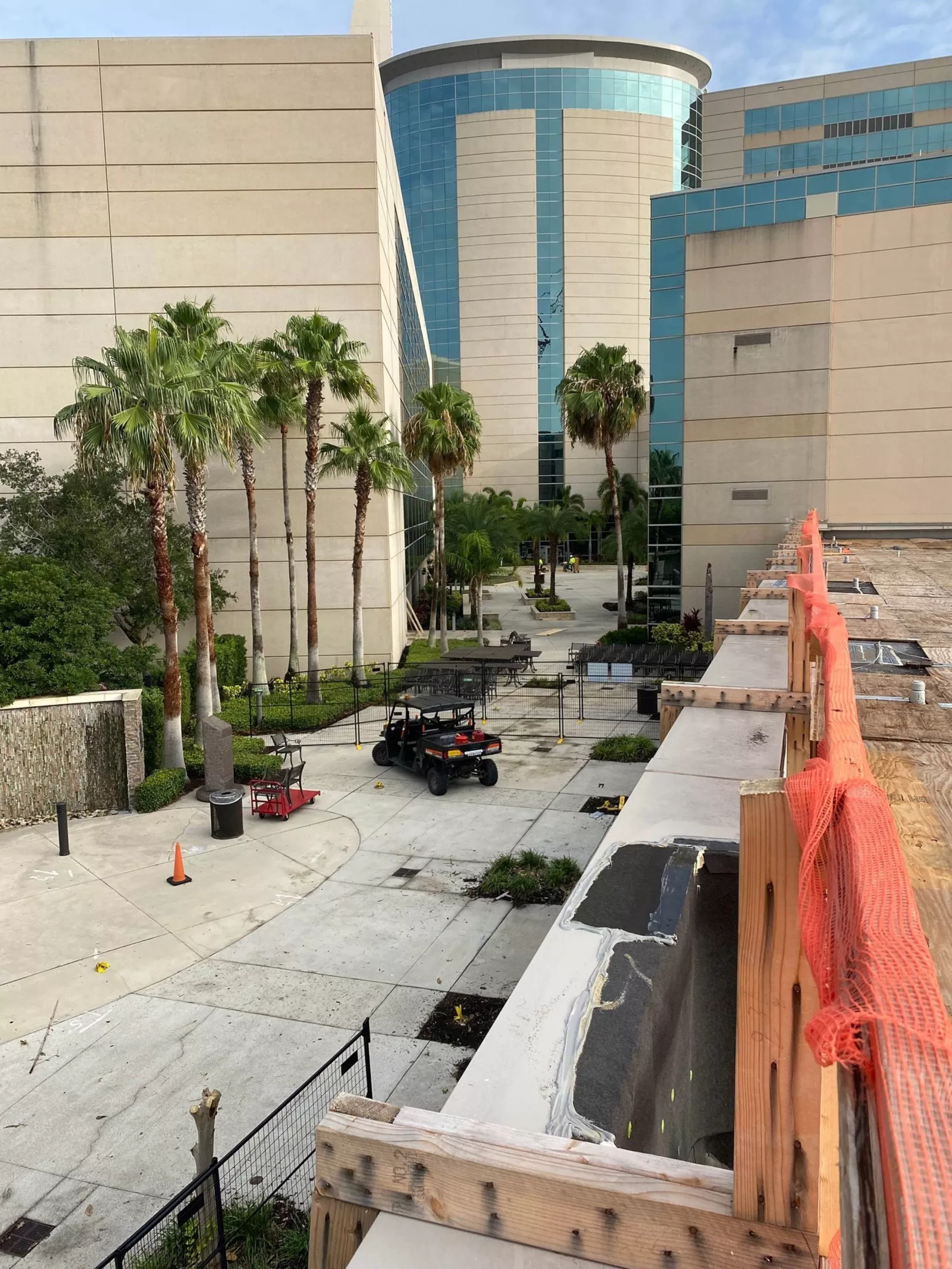 Construction is underway at AdventHealth Daytona Beach.