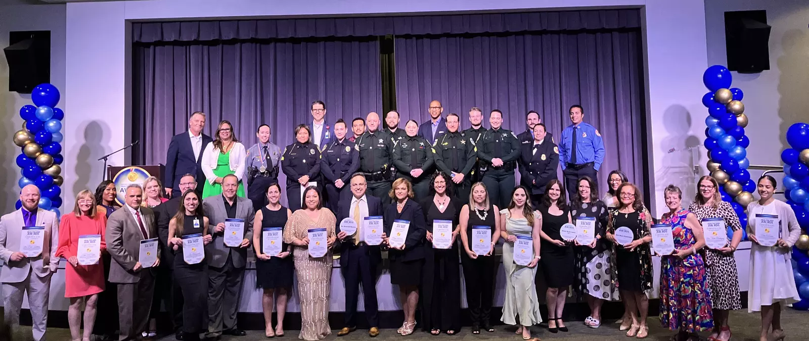 Nearly 50 health care and first responders were honored during the 2024 Health care and Valor Awards.