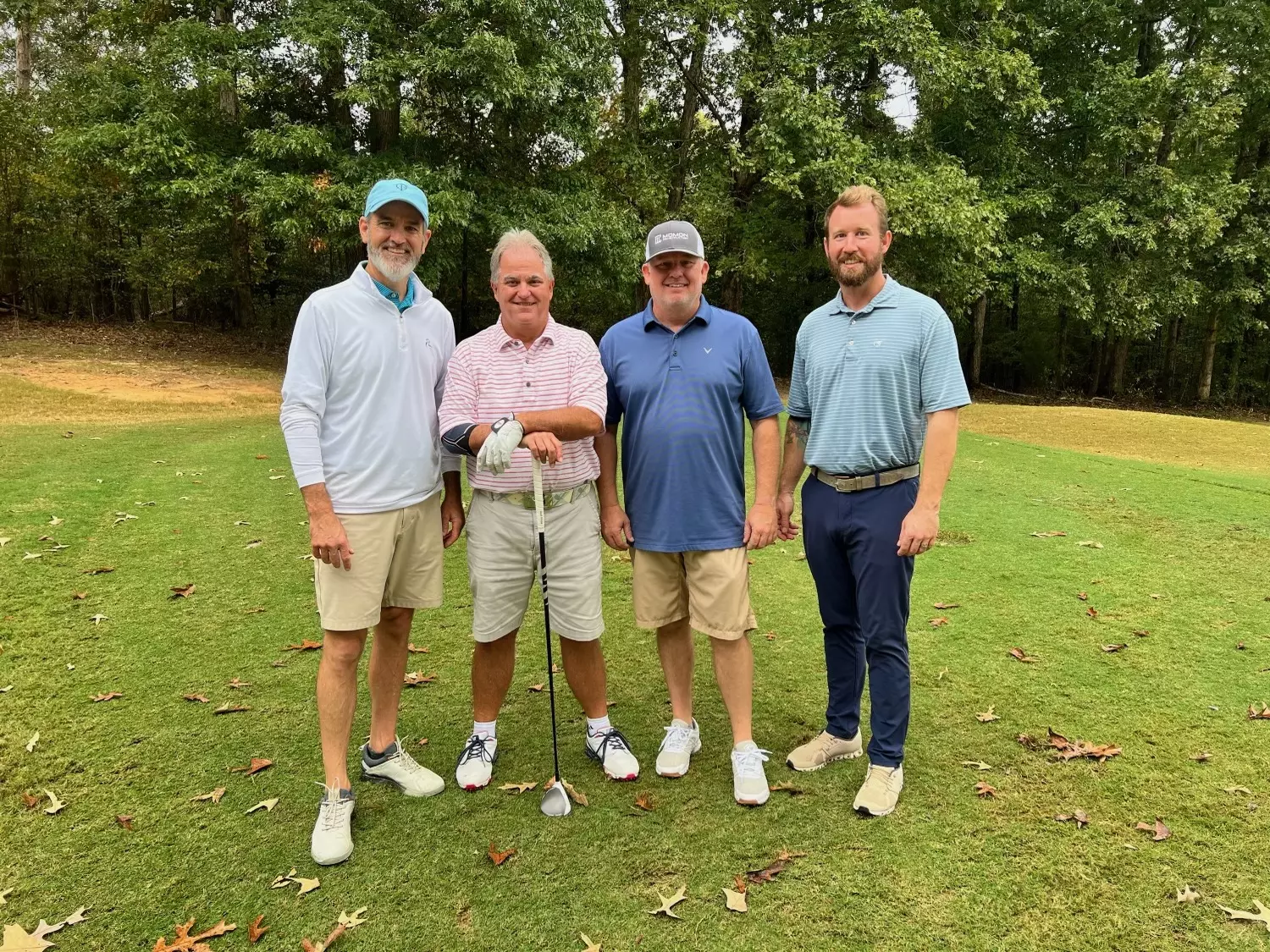 Momon Construction was one of two title sponsors for the Foundation Golf Tournament. Matt Hibberts, Clint Woodall, Mason Mashburn and Russ Edwards played for the Momon team.