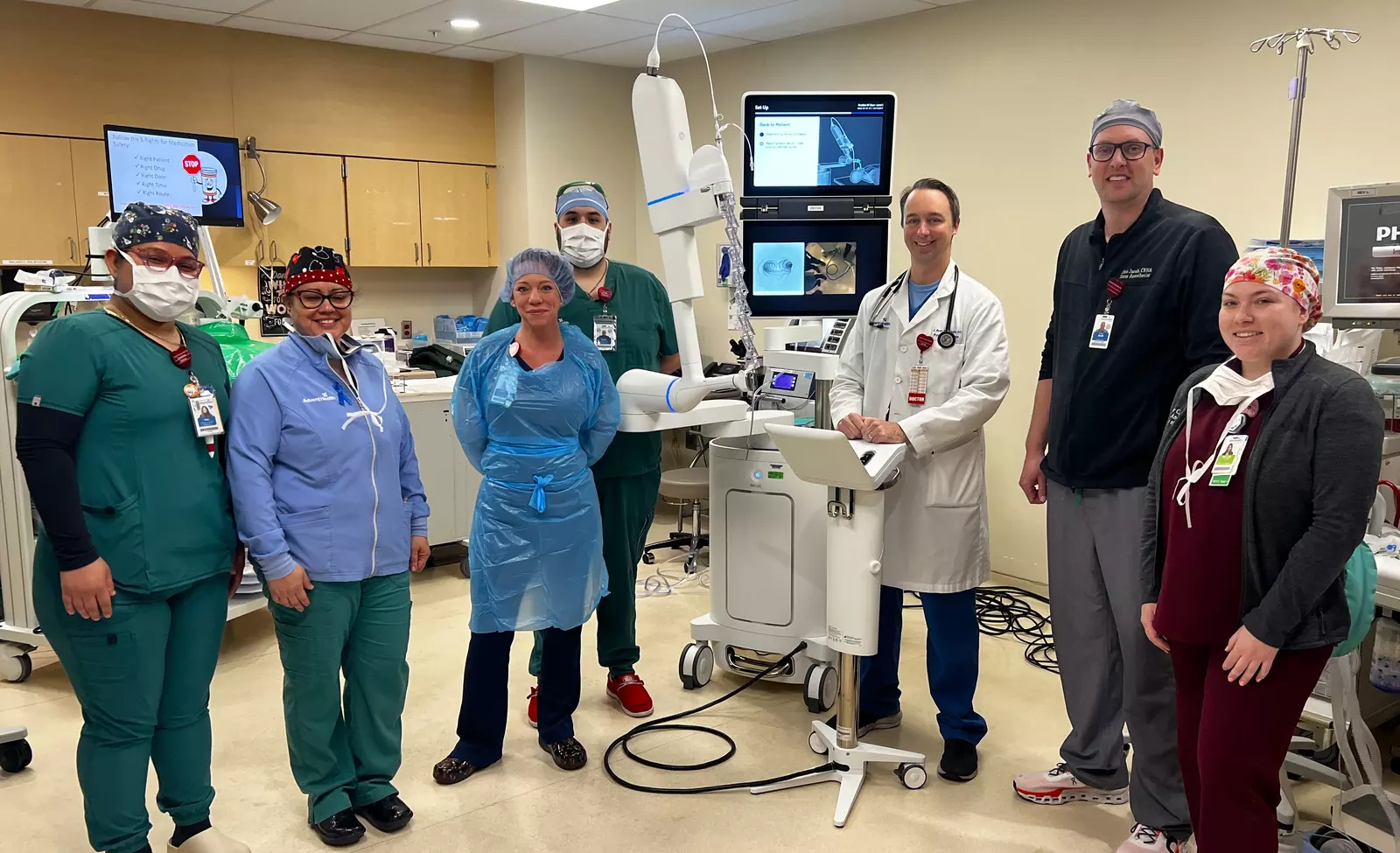 AdventHealth Waterman Introduces Robotic-assisted Procedure For Early ...